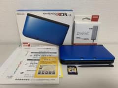 【美品】任天堂 ニンテンドー3DS LL 本体 ブルー×ブラックのサムネイル
