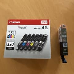 Canon BCI-351+350 インクカートリッジ 6色セットのサムネイル