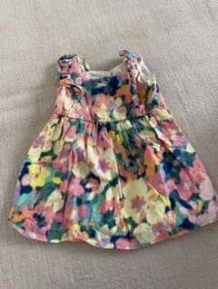 baby GAP カラフル花柄 フリルワンピースのサムネイル