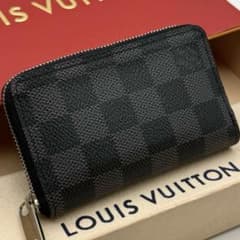 ルイヴィトン ダミエグラフィット パース ジッピー 新品近い】ルイヴィトン ダミエ グラフィット ジッピーコインパース