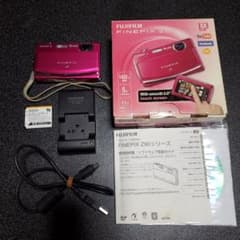 FUJIFILM FinePix Z90 デジカメ 充電器 バッテリー付 ピンク - メルカリ