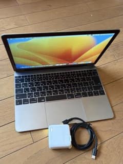 訳あり】MacBook12㌅(2017) A1534/core m3/8GB - メルカリ