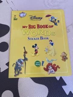 Disney My Big Book of Words Sticker Book - メルカリ