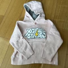 X-girl first STAGES パーカー ピンク キッズのサムネイル