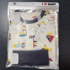 I LOVE BABY 半袖腹巻き付パジャマ 95cmのサムネイル