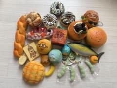 스퀴즈 대량 정리 판매 빵 과자 물고기