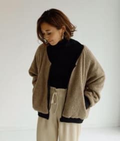 ボアブルゾン（リバーシブル）のサムネイル