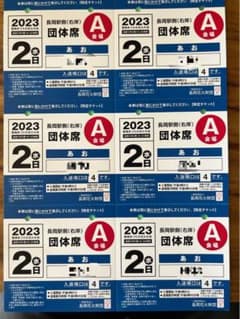 長岡まつり大花火大会 2023 8/2 (水) 観覧席 チケット2枚〜のサムネイル