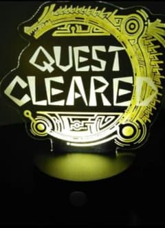 モンスターハンター　人感センサーライト　光る　音　クエストクリアセンサーライト