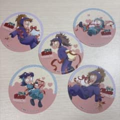 忍たま乱太郎 アニメイトカフェ コースター 5枚セットのサムネイル