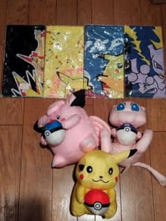 バンプレスト 初期　ポケモン一番くじ ぬいぐるみ&バンダナセットのサムネイル