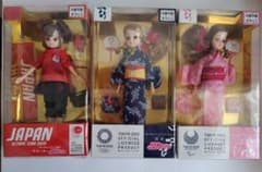 リカちゃん 東京2020オリンピック 3体セットのサムネイル