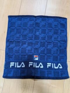 FILA 페이스 타올 네이비
