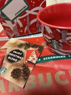スターバックス クリスマス 2021 ミニカップ赤のサムネイル