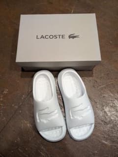 LACOSTE ラコステ サンダル ホワイト 27センチ ほぼ未使用のサムネイル