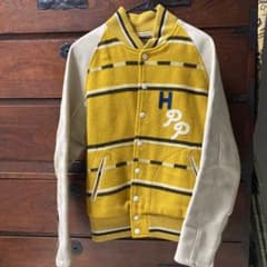 ヒステリックグラマー 初期 バックロゴ 牛革 レザー スタジャン 