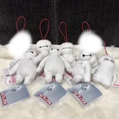 【6体セット】ベイマックス ぬいぐるみキーホルダーのサムネイル