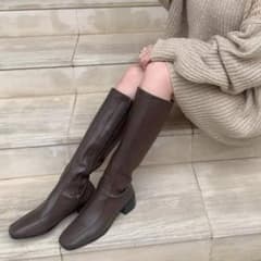 Riliスクエアミドルブーツのサムネイル