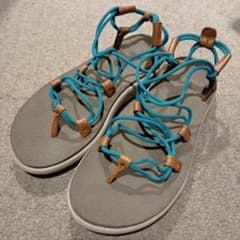 テバ　Teva レディース　スポーツ サンダル ブルー ブラウン　アウトドア