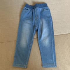 petit main デニム風パンツ 90cmのサムネイル