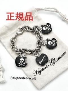 希少　レア　ヒステリックグラマー SKULL APPLE ブレスレット