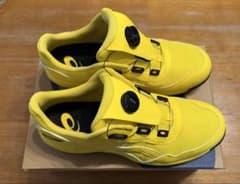 asics WINJOB CP209 BoA 安全靴イエロー28cm 限定カラー - メルカリ