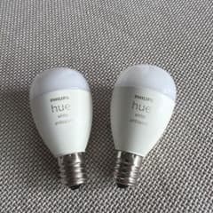 Philips Hue White Ambiance E17 2個セット - メルカリ