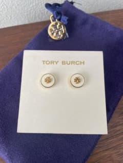 TORY BURCH トリーバーチ キラ エナメル サークルスタッズ ピアスのサムネイル