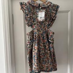 bonjour diary エプロンワンピース 6y 新品 ボンジュール - メルカリ