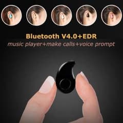 小型、軽量Bluetoothイヤホン（片耳用）新品、未使用、送料無料！ブラックのサムネイル