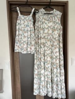 ユニクロコラボ PAUL&JOE 親子ワンピースセット販売 お揃いのサムネイル