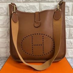【超美品】エルメス ゴールド エブリン MM ◯X刻印＃116のサムネイル