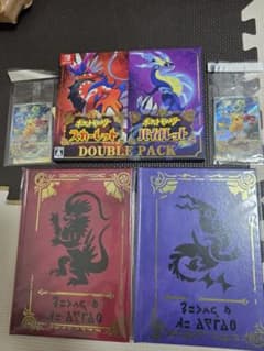 ポケモン スカーレット・バイオレット ダブルパック カード•ブック未