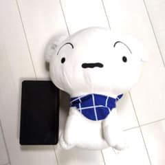 Crayon Shin-chan Shiro Plush Toy - The Movie: Super Splendid, Blazing Kasukabe Dancers