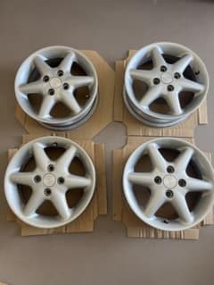ラパンss 14インチ シルバー 5スポークホイール 4個セット ラパンss 14インチ シルバー 5スポークホイール 4個セット - メルカリ