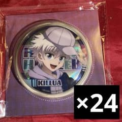 킬아 캔 배지 HUNTER×HUNTER 24개 한정품