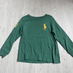 Polo Ralph Lauren グリーン長袖カットソー 100cmのサムネイル