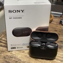 【付属品完品・美品】SONY WF-1000XM3(B)のサムネイル