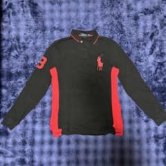 Polo Ralph Lauren M ブラック/レッド ポロシャツのサムネイル