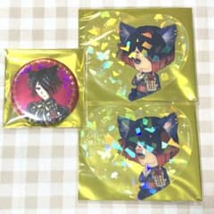 ユーハン 缶バッジ クリアカード あくねこ C賞 ナンジャタウン ミニ