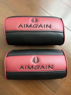 aimgain エイムゲイン ラグジュアリー ヘッドパットBK&Wine Redのサムネイル