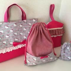 みーころ様専用！入園入学準備♡キティ♡リボン4点のサムネイル