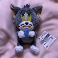 トムとジェリー　みつめとこっとぬいぐるみ　トム
