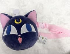 미소녀 전사 세일러 문 어깨걸이 봉제인형 가방 루나 P볼 치비우사