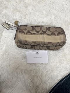 あ*す様 COACH シグネチャー ポーチのサムネイル