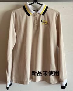 新品未使用】タグ付きCPG 長袖ポロシャツ ベージュ サイズ3