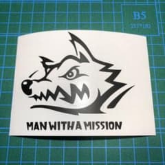 MAN  WITH　A  MISSION マンウィズアミッション ステッカーのサムネイル
