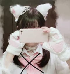 白猫 コスプレ 文化祭 jkのサムネイル