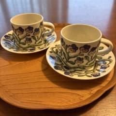 ARABIA ケトオルヴォッキ カップ＆ソーサー 2客セット アラビア - メルカリ