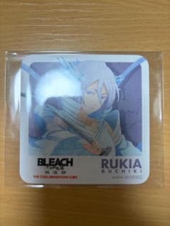 BLEACH 朽木ルキア コラボカフェ コースター 紙製 - メルカリ